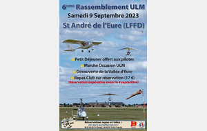 6ème rassemblement ULM à Saint-André-de-l'Eure