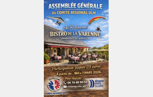 Assemblée générale Comité Régional