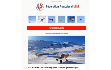 123.065 MHz – Nouvelle fréquence aéronautique montagne